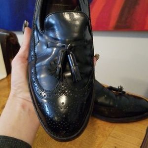 Florsheim Royal Imperial Black Leather Wingtip 10